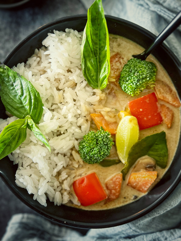 DIY Thai Green Curry with Jasmine Rice Kit