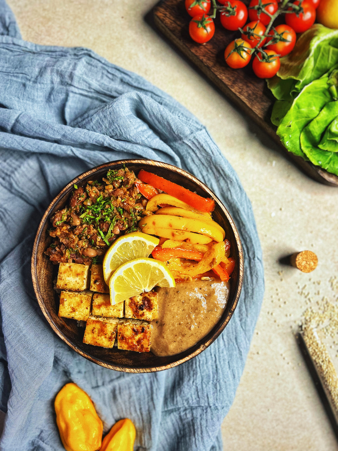 DIY Italian Quinoa Nourish Bowl