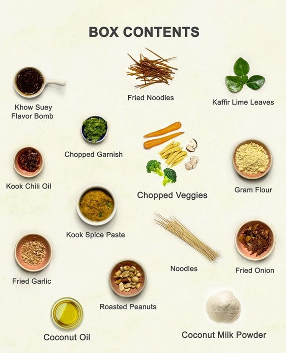 DIY Burmese Khow Suey Kit
