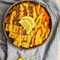 DIY Harissa Quinoa Nourish Bowl