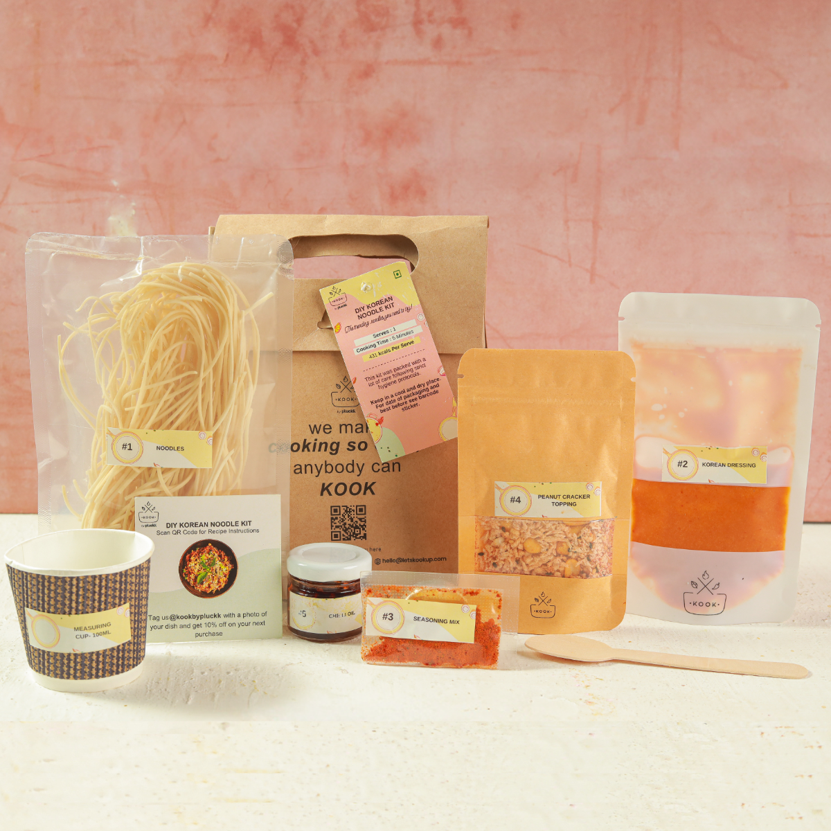 DIY Korean Noodles Kit