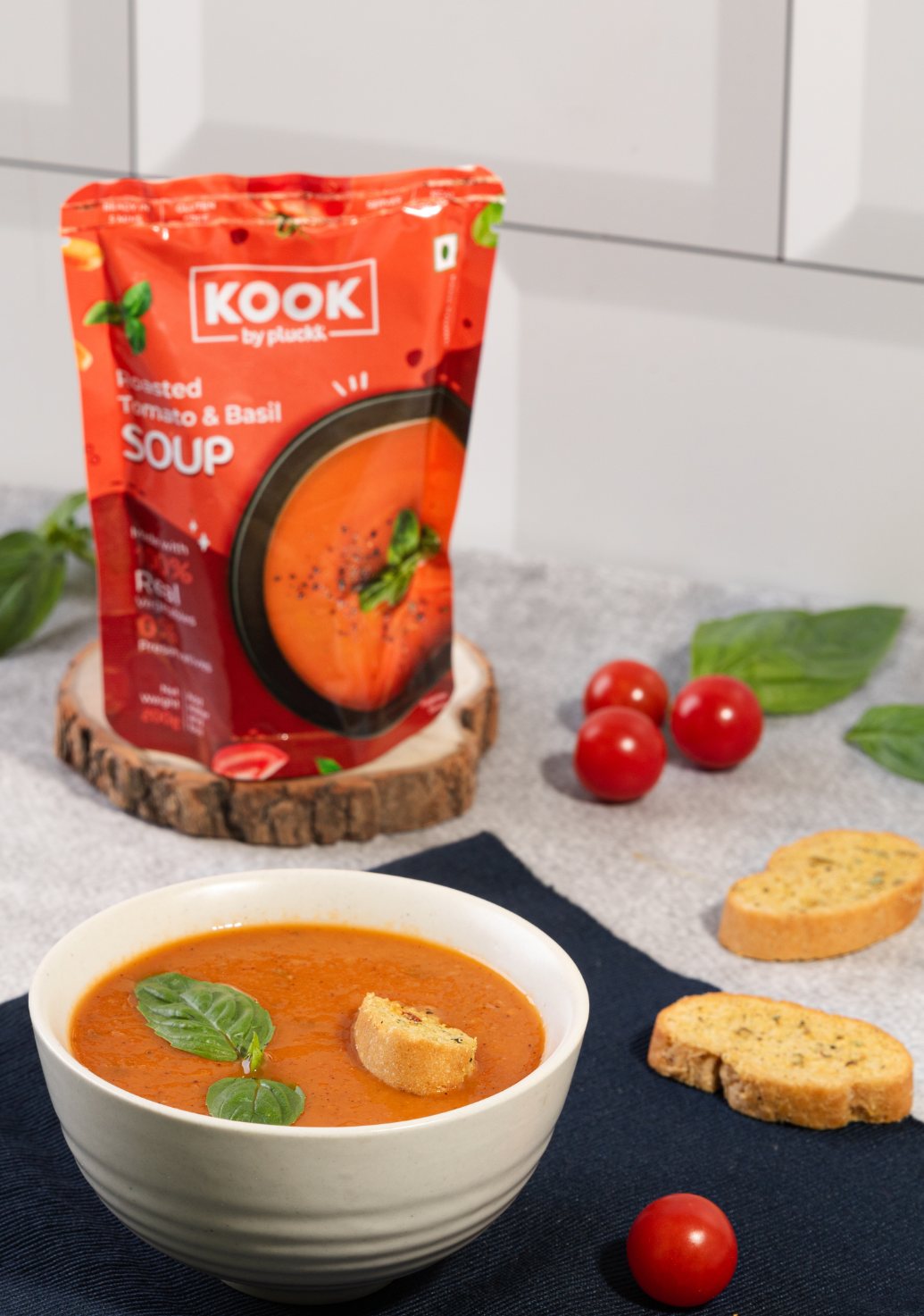 DIY Roasted Tomato Basil Soup