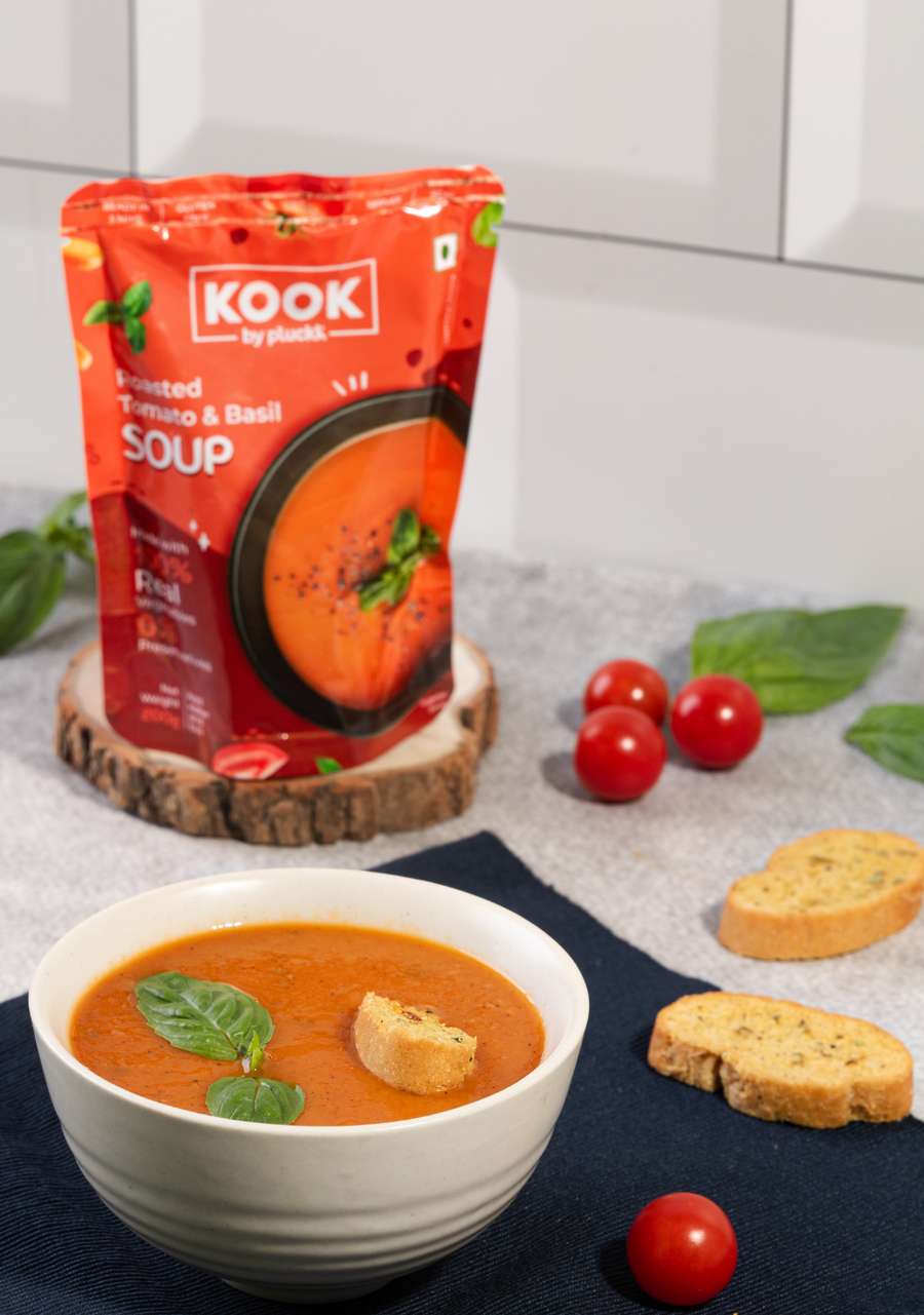 DIY Roasted Tomato Basil Soup