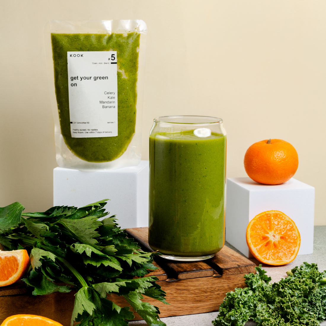 DIY Get Your Green On Smoothie Kit