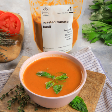 DIY Roasted Tomato Basil Soup