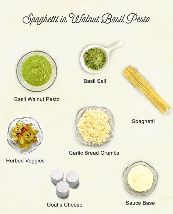 DIY Pesto Spaghetti Kit